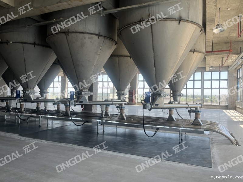 塑料原料智能输送系统项目案例 